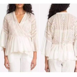Johnny Was Eyelet Kimono size XL